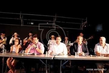 Pregón de las fiestas de Melenara (Foto Antonio Alí y Francisco Javier Santana)